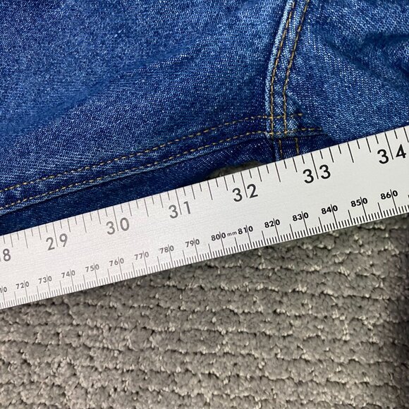 Carhartt B17 DST Jeans Men's 36 x 32 Fits 34 x 32.5 Blue Tapered Leg Relaxed Fit - Picture 11 of 11